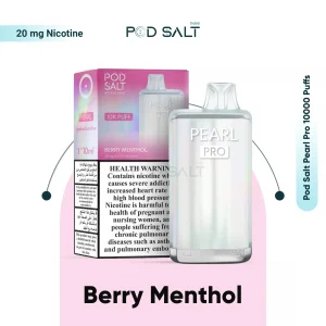 Pod Salt Pearl Pro 10000 Puffs Berry Menthol Flavor