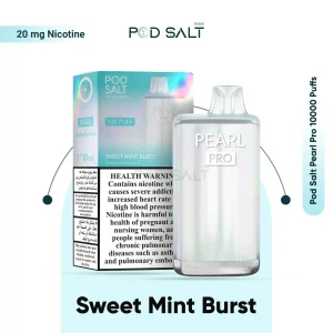 10000 Puffs Sweet Mint Burst Flavor