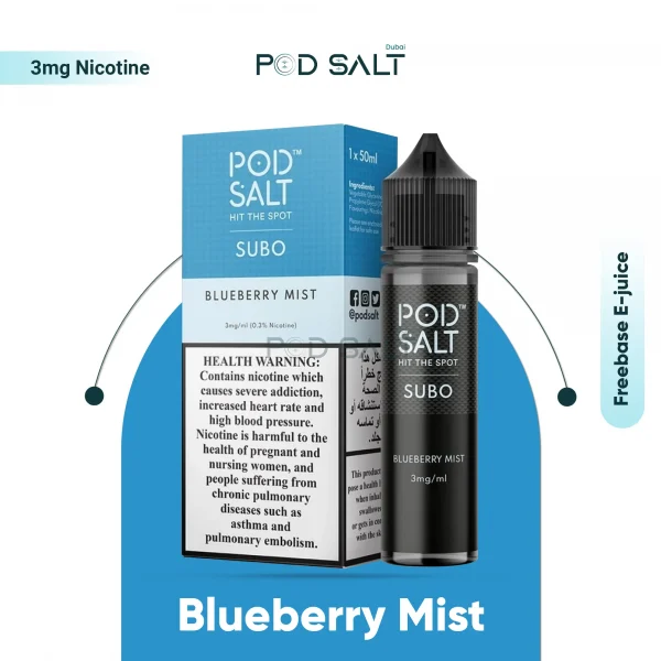 Pod Salt Blueberry Mist Flavor