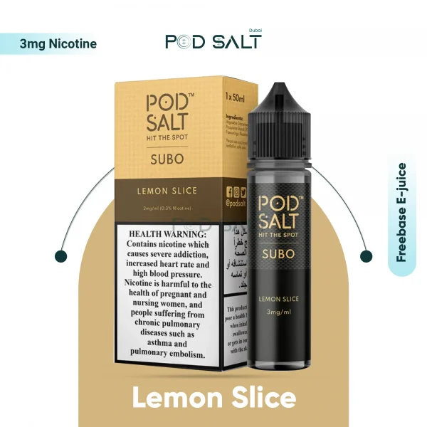 Pod Salt Lemon Slice Flavor