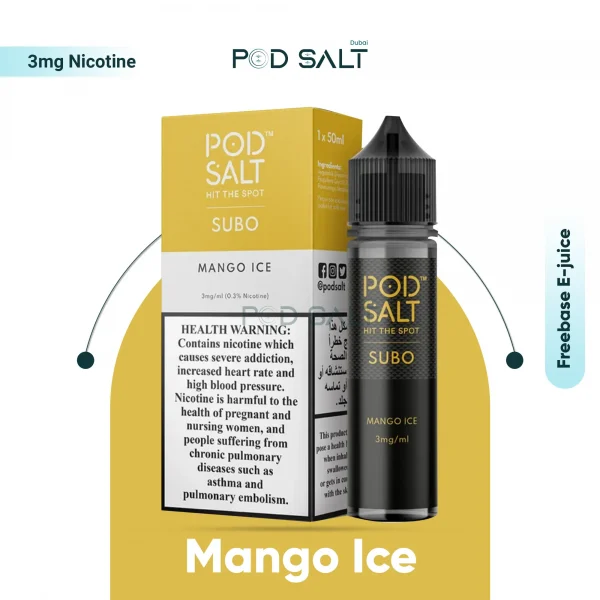 Pod Salt Mango Ice Flavor