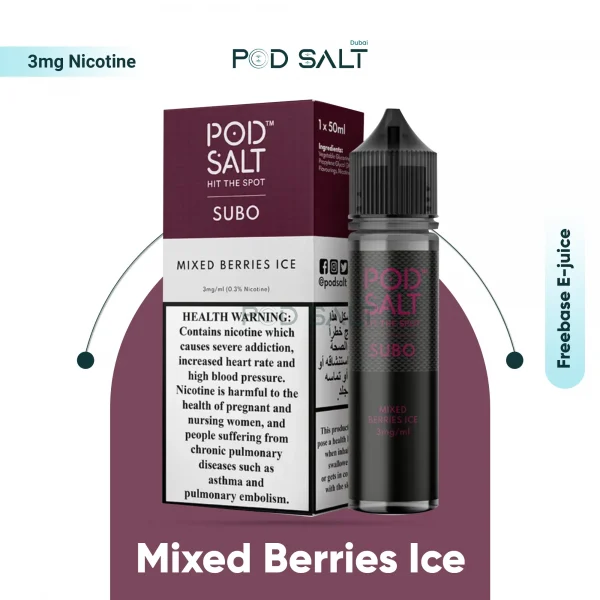 Mixed Berries Ice Vape Flavor