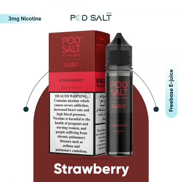 Pod Salt Strawberry Flavor