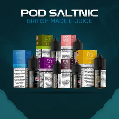 Pod Saltnic British Made E-juice in Dubai