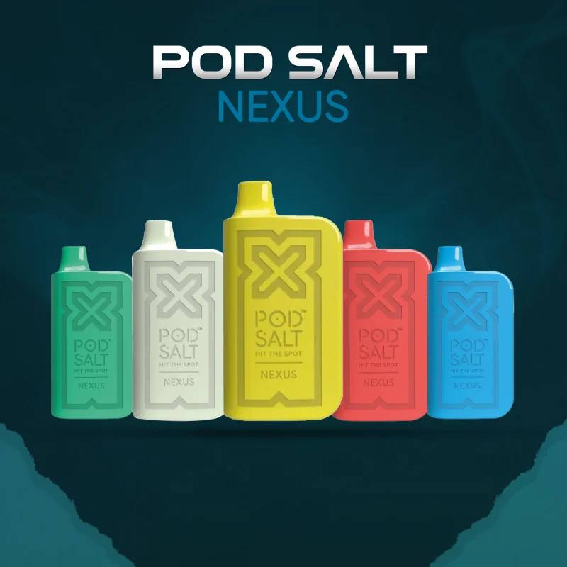 All PodSalt Nexus 6000 Puffs Flavors in Dubai