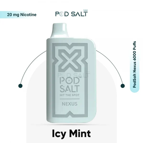 PodSalt Nexus 6000 Puffs Icy Mint