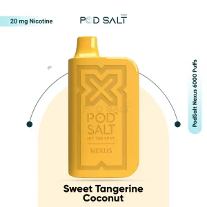 PodSalt Nexus 6000 Puffs Sweet Tangerine Coconut