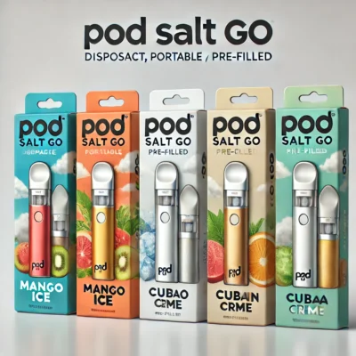 Pod Salt Go Disposable vs Pod Salt E-Liquid 