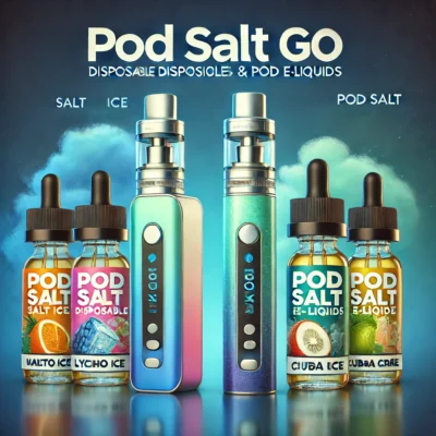 Salt Go Disposable and Pod Salt E-Liquids