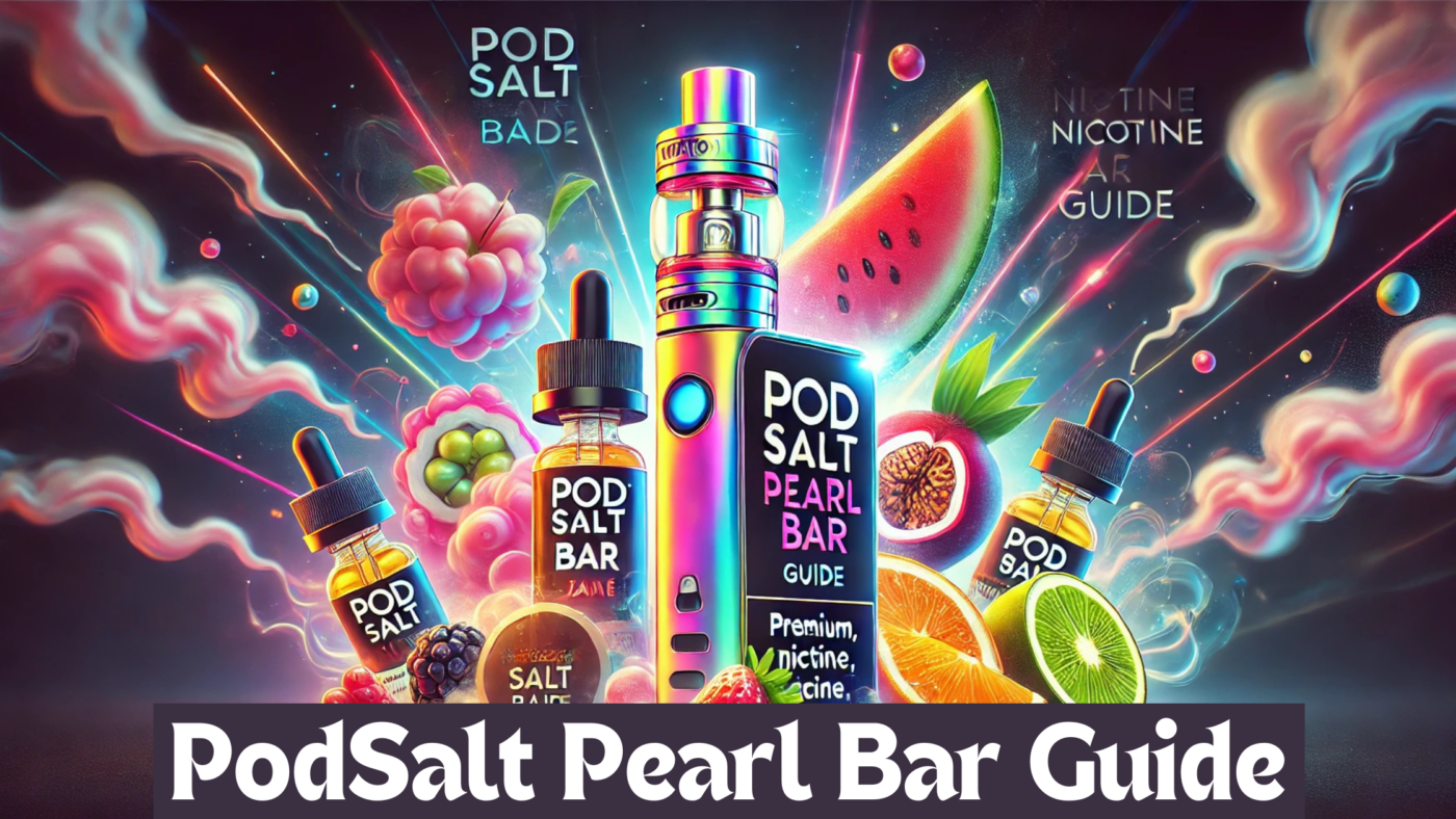 PodSalt Pearl Bar The Ultimate Guide to Premium Nicotine Salts