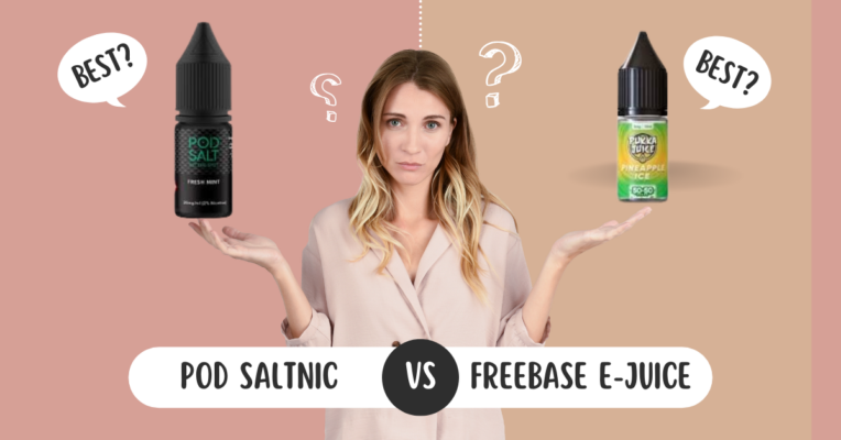 POD SALTNIC vs Freebase E-Juice Which is Better for You