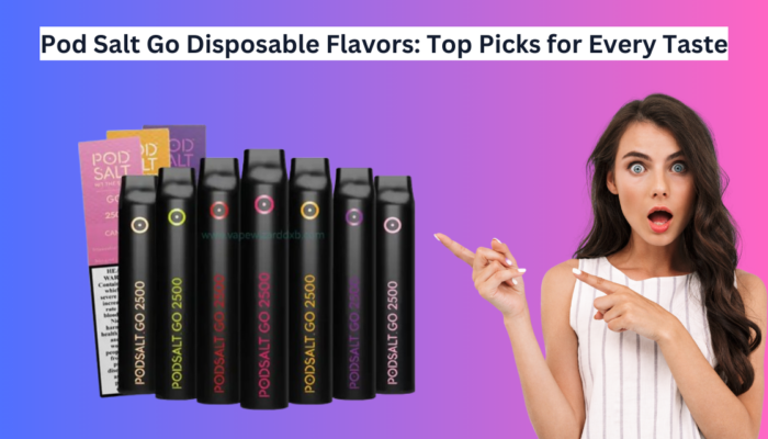 Pod Salt Go Disposable Flavors