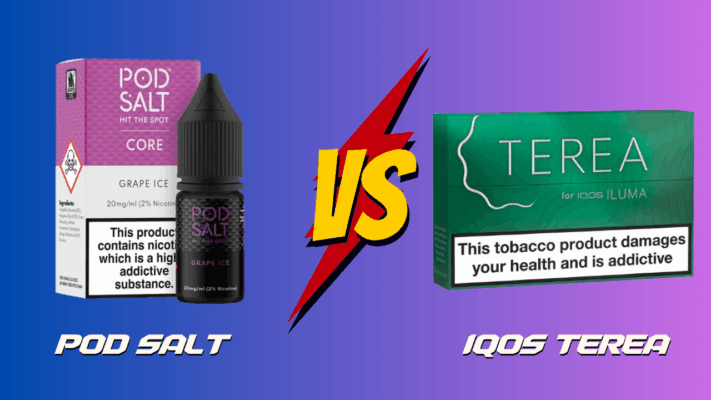 Pod Salt vs IQOS Terea
