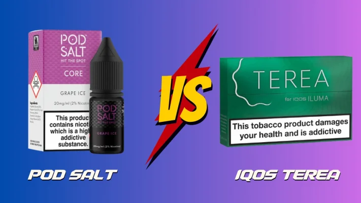 Pod Salt vs IQOS Terea