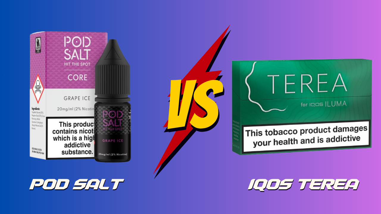 Pod Salt vs IQOS Terea