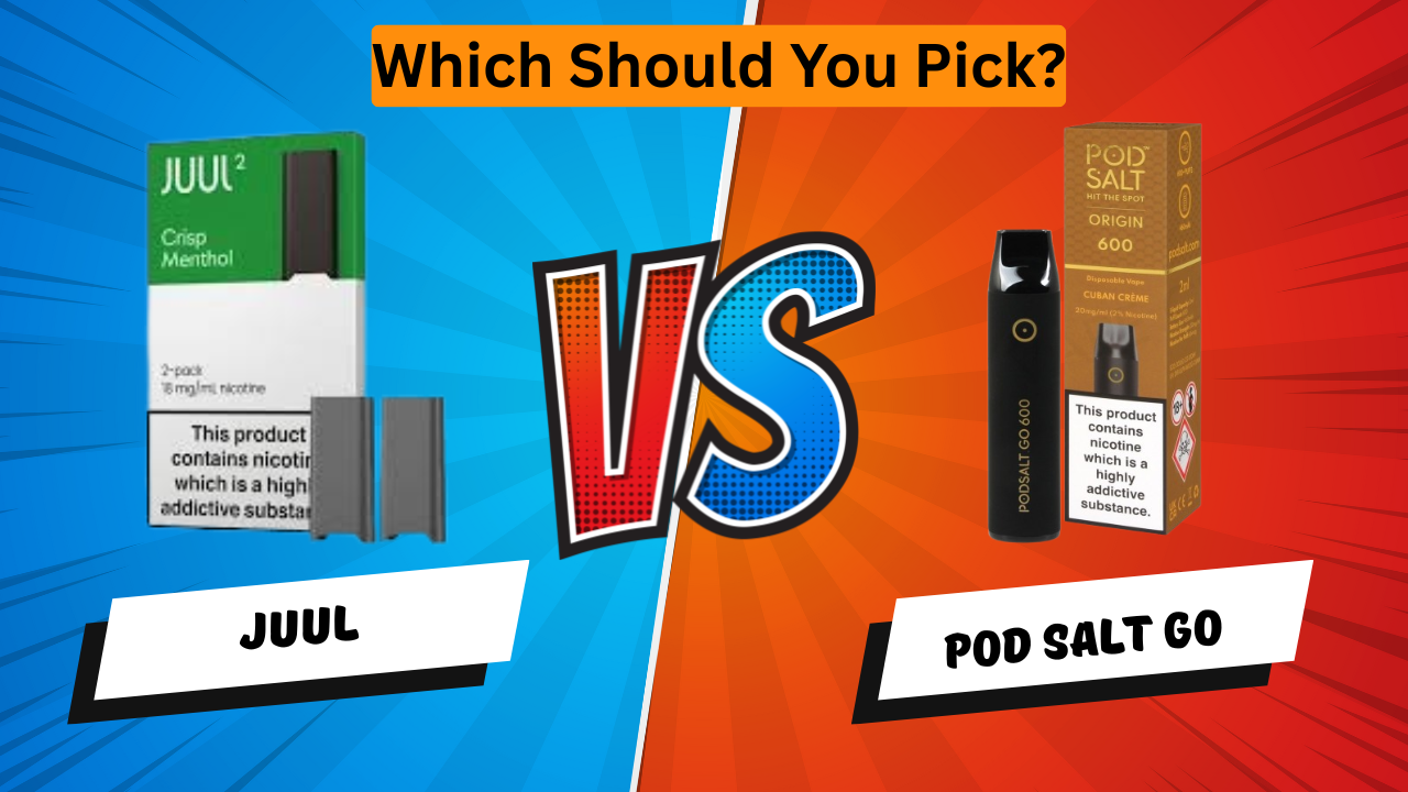 Pod Salt vs Juul Disposables