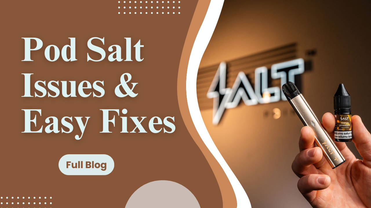 Common Pod Salt Problems & How to Fix Them