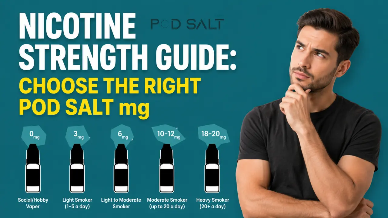Pod Salt Nicotine Strength Guide for UAE Vapers