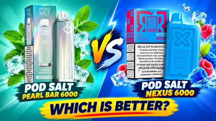 Pod Salt Pearl Bar 6000 vs Nexus 6000 Which Is Better